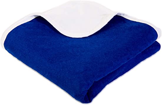 SYB Baby Blanket, EMF Protection (Solid Blue)