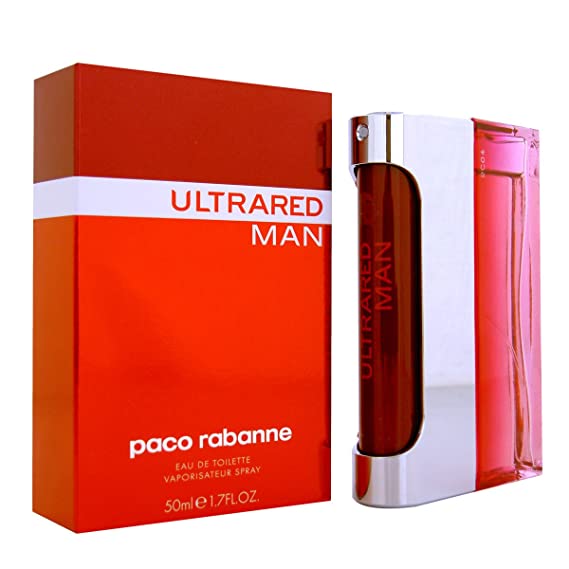 Ultrared by Paco Rabanne For Men. Eau De Toilette Spray 1.7-Ounces