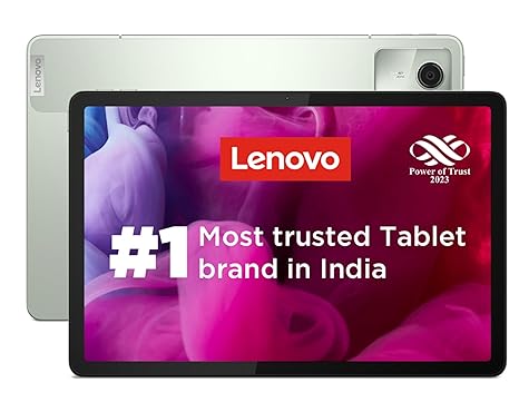 Lenovo Tab M11| 8 GB RAM, 128 GB ROM| 11 Inch, 90 Hz, 72% NTSC, 400 Nits FHD Display| Wi-Fi Only| Micro SD Support Upto 1 TB| Quad Speakers with Dolby Atmos|Octa-Core Processor| 13 MP Rear Camera