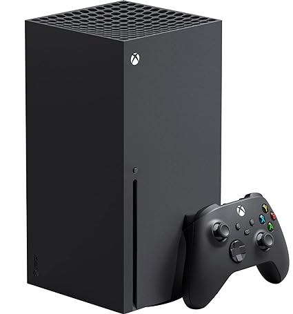 Microsoft Xbox Series X 1TB SSD Gaming Console - 8X Cores Zen 2 CPU, 12 TFLOPS. RDNA 2 GPU, 16GB. DDR6 RAM, Up to 120 FPS, 8K HDR, 4K UHD Blu-Ray^