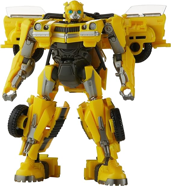 Transformers Studio Series Deluxe Class 100 Bumblebee Toy, Rise of The Beasts, 4.5-inch, Action Figure for Boys and Girls Ages 8 and Up