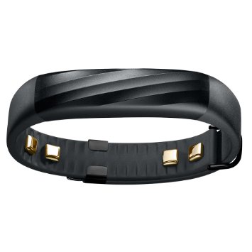 Jawbone UP3 Heart Rate Activity and Sleep Tracker - Black Twist