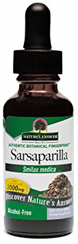 Nature's Answer Alcohol-Free Sarsaparilla Root, 1-Fluid Ounce