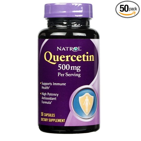 Natrol Quercetin 500 mg Caps, 50 ct