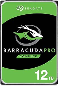 Seagate 12TB ST12000DM001 Barracuda Pro, 3.5" HDD, SATA 3.0 (6Gb/s), 7200rpm, 256MB Cache, 512E, NCQ, OEM