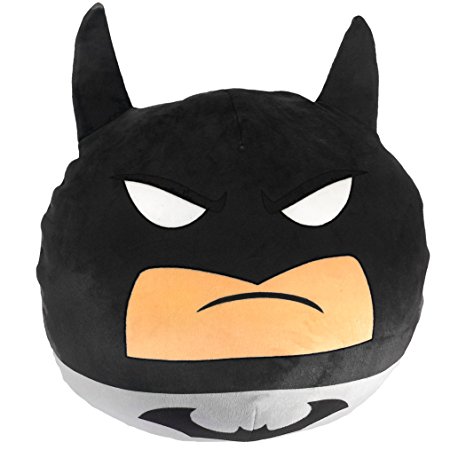 The Northwest Company Batman, Grey Detective 3D Ultra Stretch Cloud Pillow, 11"