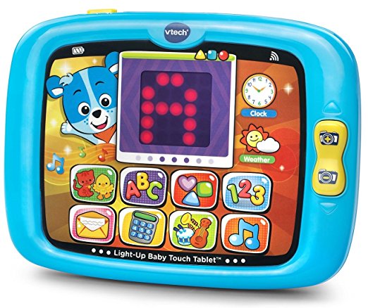 VTech Light-Up Baby Touch Tablet - Blue - Online Exclusive