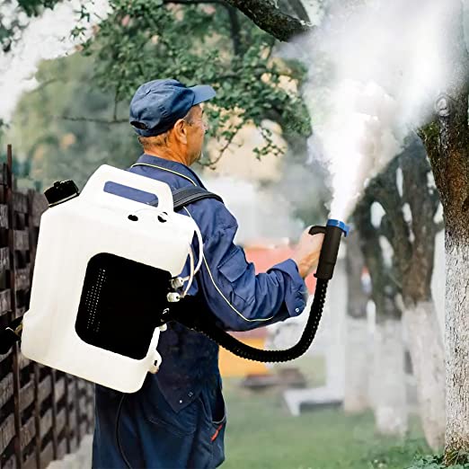 Sylvan ULV FOGGER Backpack Built-in HIGH Powered 1200w Electric Portable Cold Dual NOZZLES Sprayer in Stock USA