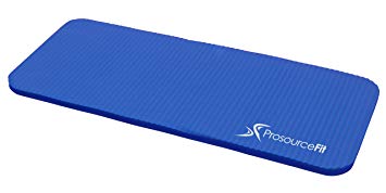 Prosource Fit Yoga Knee Pad and Elbow Cushion 15mm (5/8”) Fits Standard Mats for Pain Free Joints in Yoga
