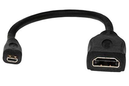 SF Cable Micro HDMI Male to HDMI Female Adapter Cable