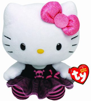 Ty Beanie Babies Hello Kitty Plush, Punk