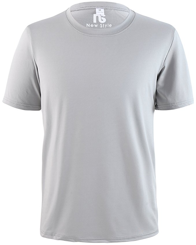 New Style Polyester Performance Light-Weight Athletic Moisture-Wicking All-Sport Short-Sleeve T-Shirt