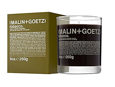 Malin   Goetz Candle, Tobacco, 9 Ounce