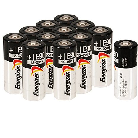 12-Pack Energizer E90 N Alkaline 1.5 Volt Battery