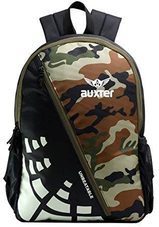 AUXTER UNB 30 LTR Green School Bag Casual Backpack with Laptop Compartment