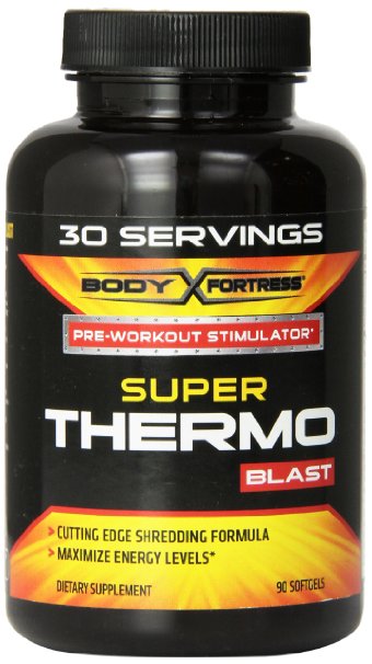 Body Fortress Super Thermo Blast Softgels 90 Count