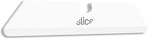 Slice 10526 Rounded Tip Ceramic Replacement Blade with 1" Cutting Depth, Equivalent to 20 Metal Blades (3 Pack), White