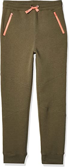 Spotted Zebra Boys' Zip-Pocket Fleece Jogger Pant