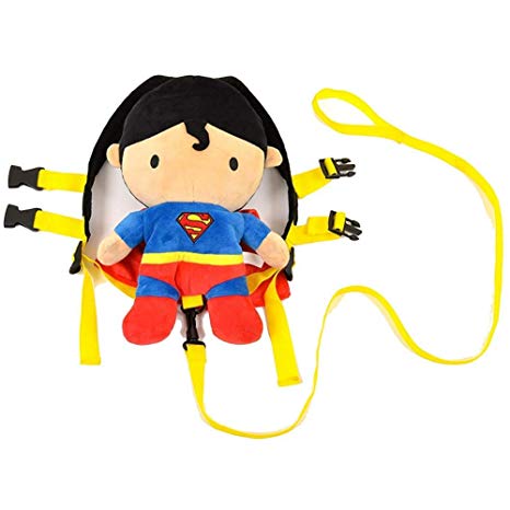 KidsEmbrace Superman 2-in-1 Child Safety Harness and Travel Buddy