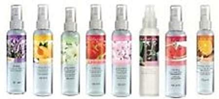 6 x Avon Naturals Scented Spritz Room Linen Home Spray 100ml - Mixed Fragrances