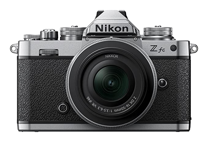 Nikon Mirrorless Z fc Body with Z DX 16-50mm f/3.5-6.3 VR [SL] Lens with Additional Battery, Camera Bag & 64 GB SD Card, SmallRig L-Shape Grip,Optical Zoom,Black