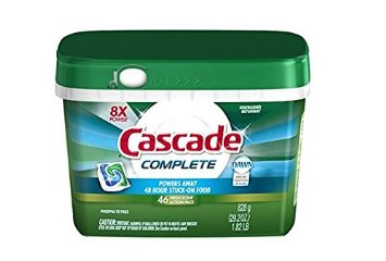Cascade Complete All-in-1 ActionPacs Dishwasher Detergent Fresh Scent 46-Count