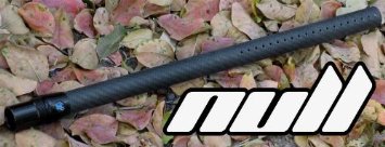 DeadlyWind Null Carbon Fiber one piece Paintball Gun Barrel Click-a-sizethreads