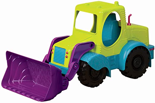 B. toys by Battat Loadie Loader 18” Sand Truck – Excavator Toy Truck for Toddlers 18 M