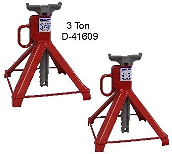 US JACK D-41609 3 Ton Garage Stands Made In USA