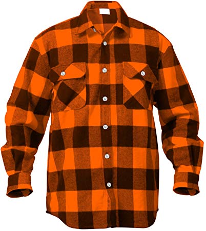 Rothco Extra Heavyweight Buffalo Plaid Flannel Shirts