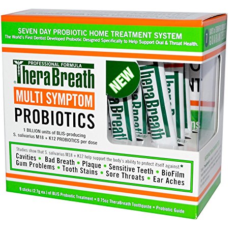 TheraBreath Multi Symptom Probiotics Home Treatment System - 9 Sticks