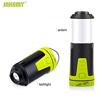Jakemy PJ-7004 10 in 1 Portable Muti LED Camping Lantern Hiking Flashlight with SOS Flash