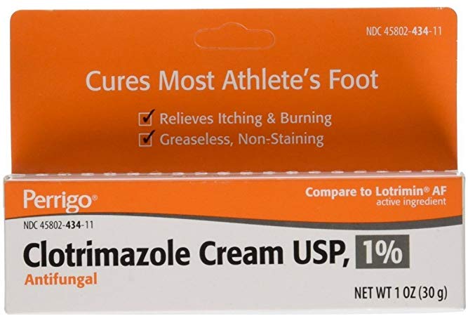 Clotrimazole Cream USP 1% 1 Oz Cures Most Athlete's Foot (3)