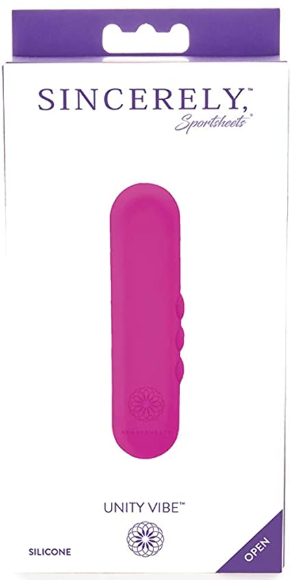 SPORTSHEETS - SINCERELY: Unity Silicone Mini Vibe - Travel Size Personal Vibrator (Pink)