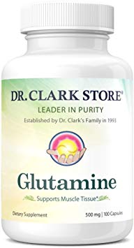 Glutamine, 500 mg 100 Capsules