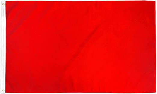 Vista Flags 2x3 Red Flag Solid Color Banner Advertising Pennant Party Decoration Decor