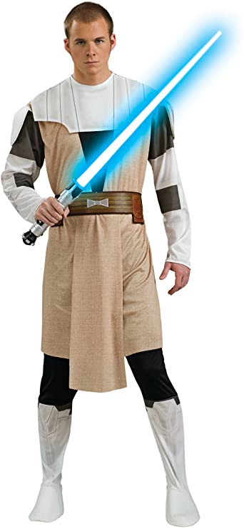 Rubie's Men's Star Wars Clone Adult Obi-Wan Kenobi, Multicolor, Standard