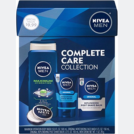 Nivea for Men 4 Piece Complete Care Collection Gift Set