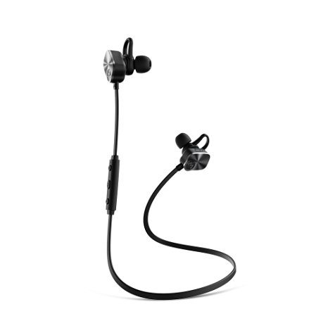 Mpow Coach Wireless Bluetooth Headphones V4.1 Sweatproof Sport Headphones Noise Cancelling Headset In-ear Stereo Earbuds for Running Jogging Cycling