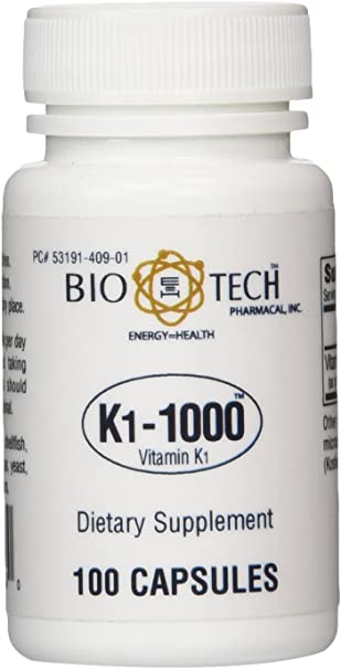 Biotech Pharmacal - K1-1000 - 100 Count