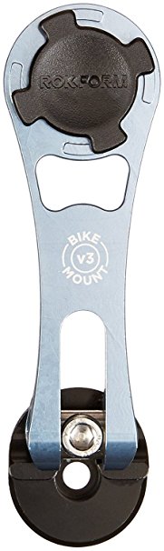 Rokform Pro Series Bike Mount Kit , light CNC Machined Aluminum, Adjustable, Safe, Quad Tab, Twist Lock & Magnetic Mount System, 331799