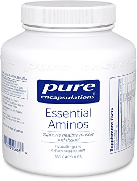 Pure Encapsulations - Essential Aminos - Hypoallergenic Supplement to Support Healthy Muscle and Tissue* - 180 Capsules