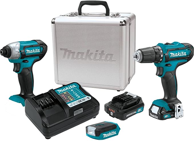 Makita CT321RX 12V Max CXT Lithium-Ion Cordless 3-Pc. Combo Kit (2.0Ah)