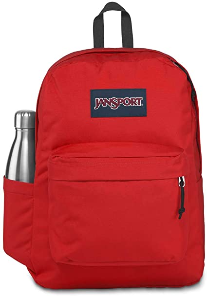 Jansport - Superbreak Backpack - Red Tape, O/S.