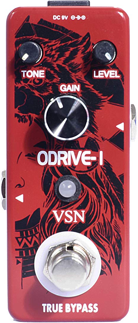 VSN Blues Drive Classical Electric Vintage Overdrive Guitar Effect Pedal True Bypass …