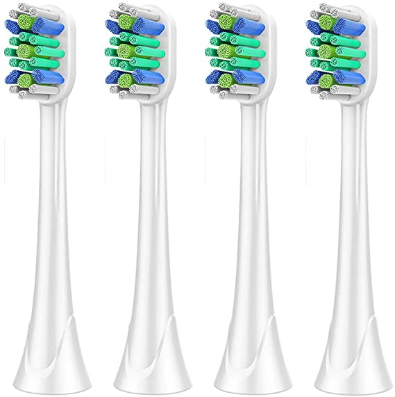 RONSIT Replacement Toothbrush Heads Compatible with Philips Sonicare FlexCare  Platinum HX6160 HX6902 HX6910 HX6911 HX6920 HX6930 HX6932 HX6950 HX6960 HX6970 HX6972 HX6992 HX6995 HX6160 HX9180(4)