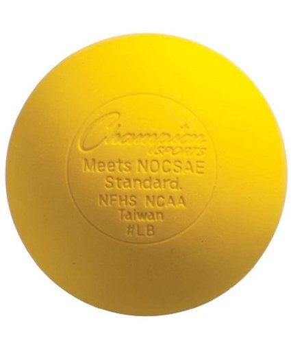 Champion Sports NCAA NFHS Certified Lacrosse Ball