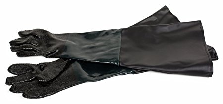 Dragway Tools Rubber Sandblasting Gloves for Model 60, 90, 110, 260 Sandblast Cabinets