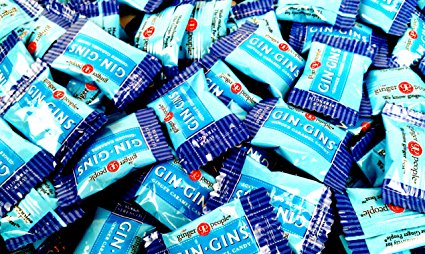 Gin Gins Super Strength, 1lb Bag Ginger Candy