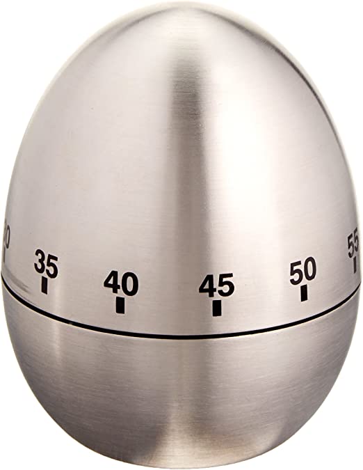 Norpro 1481 Stainless Steel Egg Timer, 3/7.5 cm tall, As Shown